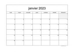 calendrier janvier 2023 05