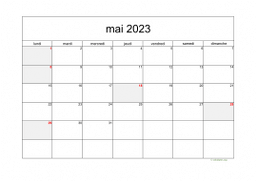 calendrier mai 2023 05