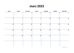 calendrier mars 2023 04