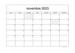 calendrier novembre 2023 05