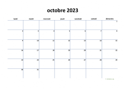 calendrier octobre 2023 04