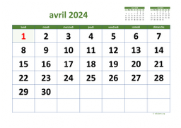 calendrier avril 2024 03
