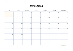 calendrier avril 2024 04
