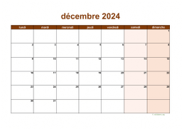 calendrier décembre 2024 06