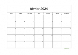 calendrier février 2024 05