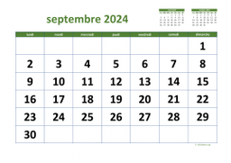 calendrier septembre 2024 03