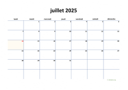 calendrier juillet 2025 04