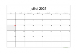 calendrier juillet 2025 05