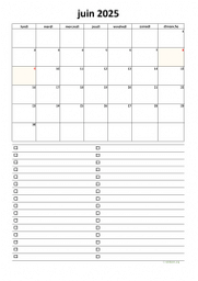 calendrier juin 2025 07