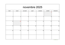calendrier novembre 2025 05