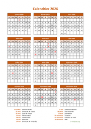 calendrier annuel 2026 07