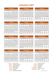 calendrier annuel 2027 07