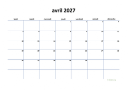 calendrier avril 2027 04