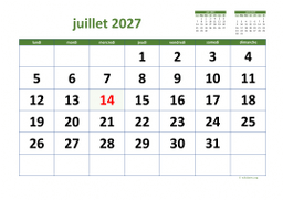 calendrier juillet 2027 03