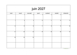 calendrier juin 2027 05