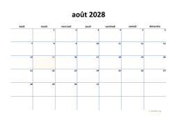 calendrier août 2028 04