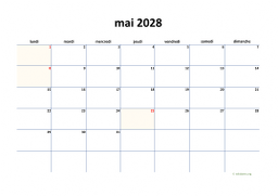 calendrier mai 2028 04