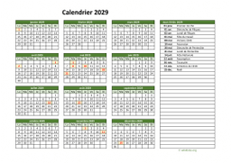 calendrier annuel 2029 02