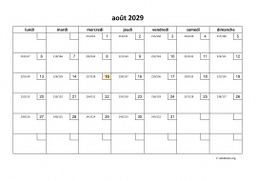 calendrier août 2029 01
