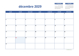 calendrier décembre 2029 02