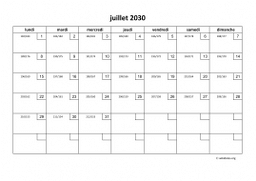 calendrier juillet 2030 01