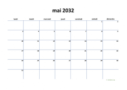 calendrier mai 2032 04