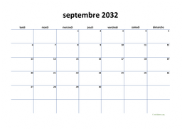 calendrier septembre 2032 04
