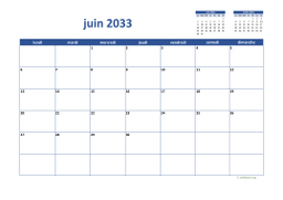calendrier juin 2033 02