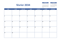 calendrier février 2034 02