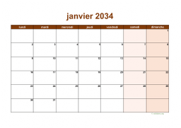 calendrier janvier 2034 06