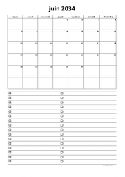 calendrier juin 2034 07