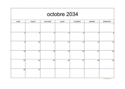 calendrier octobre 2034 05
