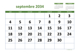 calendrier septembre 2034 03