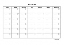 calendrier août 2035 01