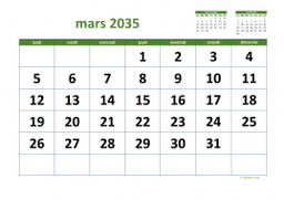 calendrier mars 2035 03