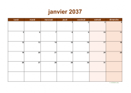 calendrier mensuel 2037 06