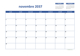 calendrier novembre 2037 02
