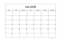 calendrier mai 2038 05