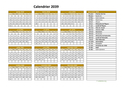 calendrier annuel 2039 03