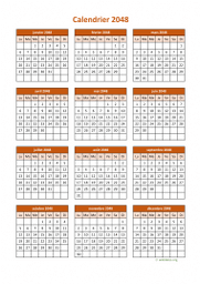 calendrier annuel 2048 06