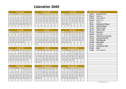 calendrier annuel 2049 03