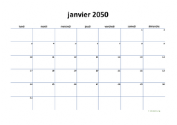 calendrier mensuel 2050 04