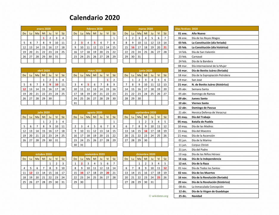 Observar izquierda tapa calendário anual de 2020 Rezumar fósil Ubicación
