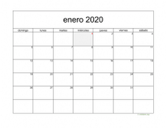 calendario mensual 2020 05