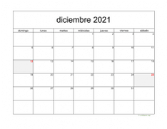 calendario diciembre 2021 05