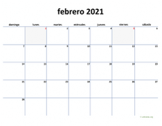 calendario febrero 2021 04