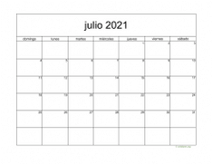 calendario julio 2021 05