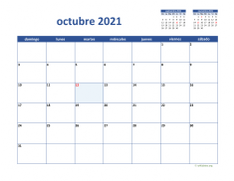 calendario octubre 2021 02