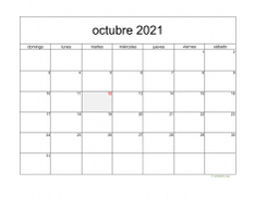 calendario octubre 2021 05
