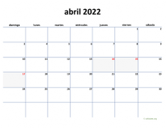 calendario abril 2022 04